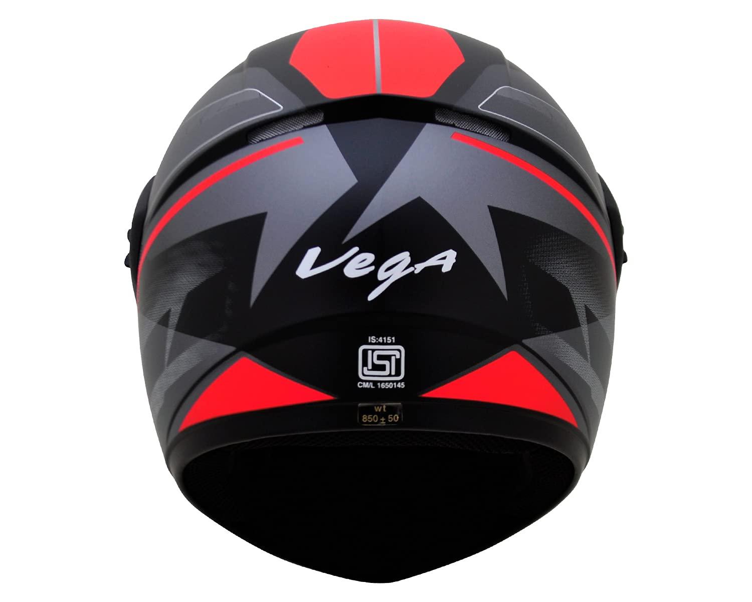 Best deals for Vega Cliff DX Pioneer Full Face Helmets for bike Black