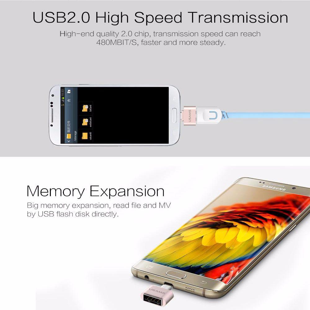 Best deals for USAMS USB 2.0/Micro USB OTG USB Flash Driver For Samsung  Galaxy Tablet Pc Microusb Mouse Keyboard connect to mobile phone in Nepal -  Pricemandu!