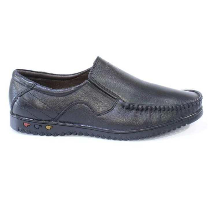 Best deals for Shikhar Shoes Black Leather Loafer Shoes For Men - 1804 ...