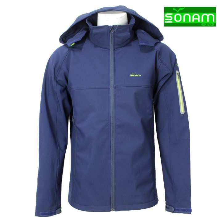 Best deals for Sonam Gears Blue Tenzing Softshell Jacket For Men (567 ...