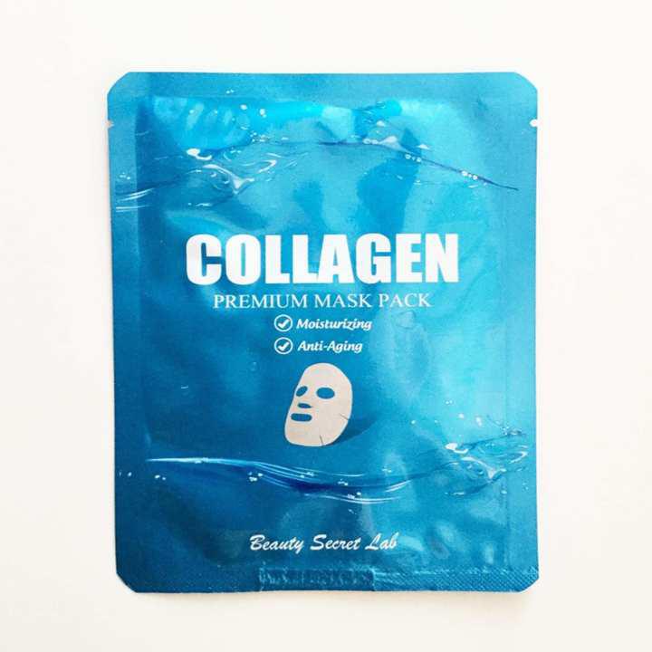 16++ Collagen premium mask pack beauty secret lab ideas