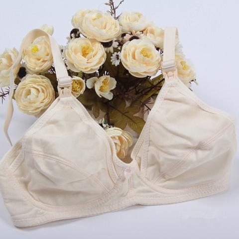 New Breastfeeding Cotton Maternity Nursing Bra Sleep Bras For