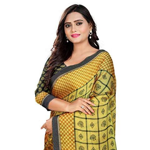 Best deals for Jaanvi Fashion Women's Crepe Chiffon Printed Saree With in  Nepal - Pricemandu!