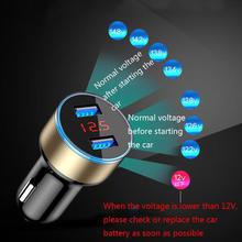 3.1A Dual USB Car Charger With LED Display Universal