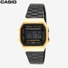 Casio Black Digital Watch For Unisex -A168WEGB-1BDF