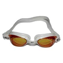 Eye Protection Swimming Goggles -  Orange/White