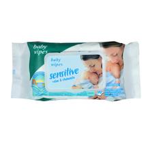 Baby Wipes SENSITIVE Plus Aloe & Chamomile (90 Wipes)