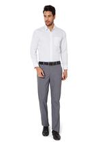 Peter England Formal Dotted White Shirt