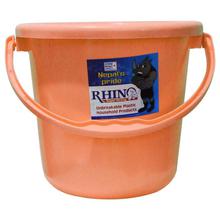 Bagmati Orange Rhino Plastic Bucket - 10 Ltrs.