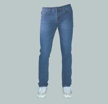 Light Blue Stretchable Slim Fit Denim Pant For Men