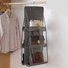 6 Pocket Folding Hanging Handbag Storage Holder Organizer