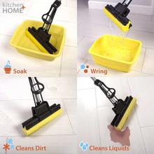 Super Absorbent Professional Double Roller Sponge Foam Mop