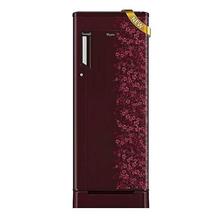 Whirlpool 200 IM Royal Special finish 185L Single Door Refrigerator- Maroon/Grey