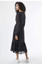 Black Chiffon Maxi Dress For Women