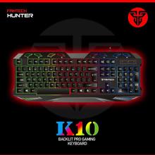 Fantech K10 Professional USB Wired Colorful Backlight Gaming Water Resistant Keyboard