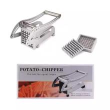 Potato Cutter Slicer Stainless Steel French Fry Chopper with 2 Blades for Vegetable