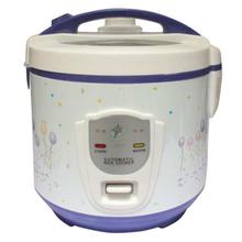 1 Ltr Balloon Printed Rice Cooker – White