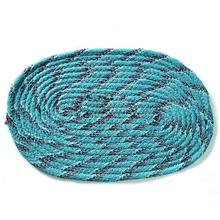 Knotted Spiral Blue Doormat