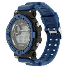 Super Fibre Grey Dial Digital Watch for Men-77072PP01