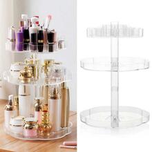 3 Tiered 360° Rotating Cosmetic Organizer Makeup Holder- Large