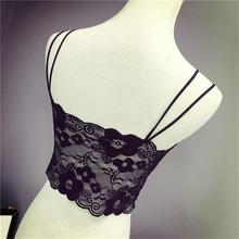 1PC Sexy Women V-Neck Vest Lace Floral Harness Hollow