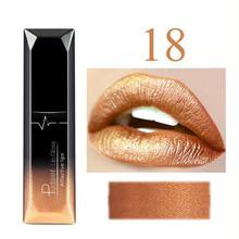 PUDAIER Lip Gloss Sexy Lipstick Metallic Lipgloss Long Lasting Tattoo Pigment Matte Liquid Lipstick Makeup Lips Lip Gloss