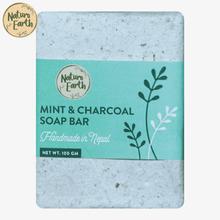 Naturo Earth Mint & Charcoal Organic Soap For Face And Body