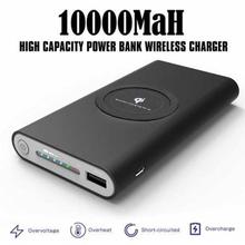 Qi wireless power bank 10000mAh power bank wireless charging for iPhone