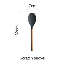 Silicone Spatula Heat-resistant Soup Spoon Non-stick Special