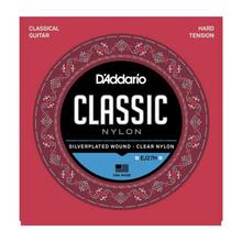 D'Addario EJ27H Student Nylon Classical Guitar Strings, Hard Tension