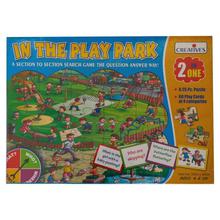 Creative Educational Aids In The Play Park Puzzle Game- Multicolored