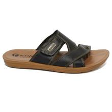 aeroblu Black Casual Sandals For Men - QTC1