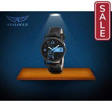 SALE-Analogue Men's Blue Dial Watch and Wayfarer