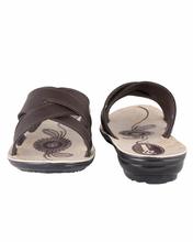 Shikhar Women's Brown Slip On Sandal