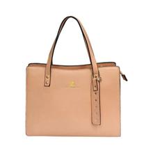 Light Pink Solid Handbag For Women