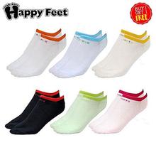 Happy Feet Pack of 6 Cat Eye Loafer Socks - Buy 1 Get 1 Free (2007)