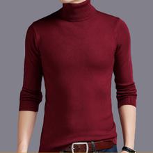 MAROON SLIM KOREAN SWEATER FOR MEN