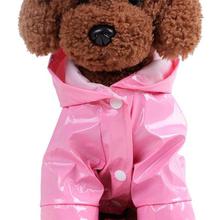 Summer Outdoor Puppy Pet Rain Coat S-XL Hoody Waterproof