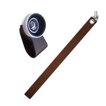 Coteetci Aluminum Selfie Stick With Leather Handle Gold