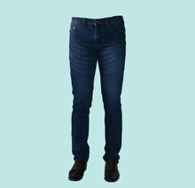 Blue Green Slim Fit Stretchable Jeans For Men