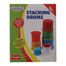 Giggles 8 Stacking Drums - Multicolored