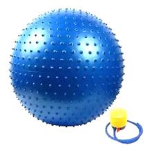 Anti- Burst Yoga Ball Exercise Ball Gym Ball with Hand Pump (Color may vary)