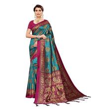 Winza Designer Women's Banarasi Art Silk Saree With Blouse