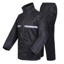 Adult Waterproof Raincoat Rain Suit Jacket And Pant With Reflective Tape- Assorted Color