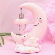 LED Unicorn Light Moon Lamp Luminaria Romantic Night Lamp 3D Lamp Christmas Baby Kids Gift Toy Bedroom Decor