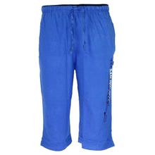 Royal Blue Cotton Capri Pants For Men- (CMC 103)