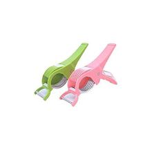 Vegetable Cutter (Set of 2) with 5 Blades, 3 in 1 Cutter