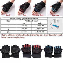 Gym Gloves Heavyweight Sports Exercise Weight Lifting Gloves Body Building Training Sport Fitness Gloves for Fiting Cycling