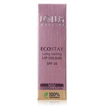 Lotus Makeup Ecostay Long Lasting Lip Color, Pristine Maroon, 409, 4.2g