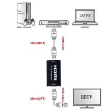 HDMI Repeater 1080P 3D HDMI 4K*2K Repeater Extender Booster Adapter Over Signal HDTV Up To 40m